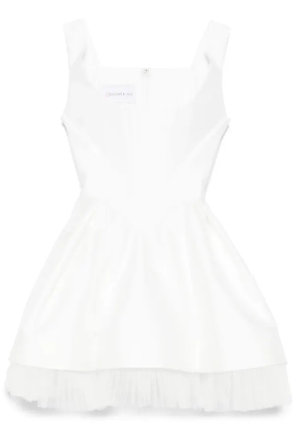 SILK LOVE & LACE Viviana klänning - Vit – Farfetch