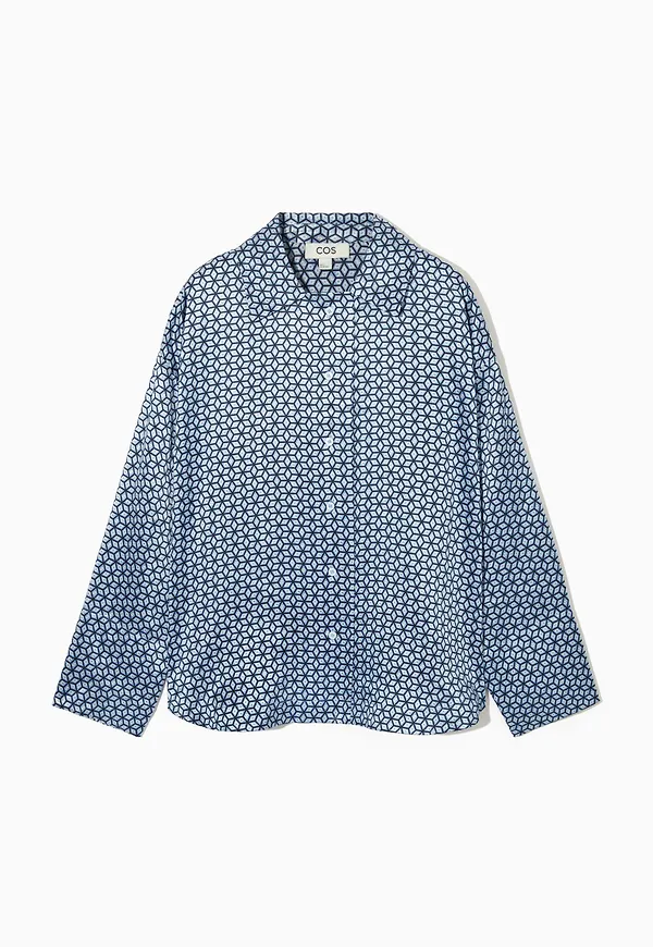 SILK SATIN PYJAMA SHIRT