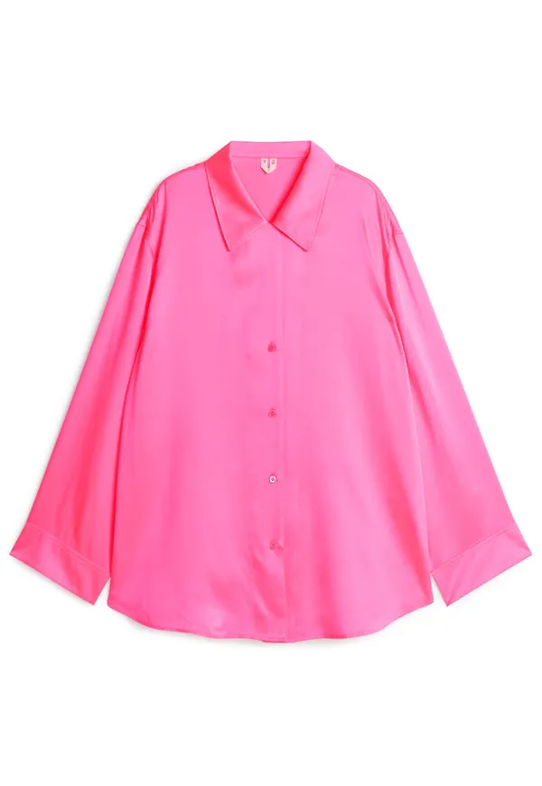 Silk Shirt - Pink