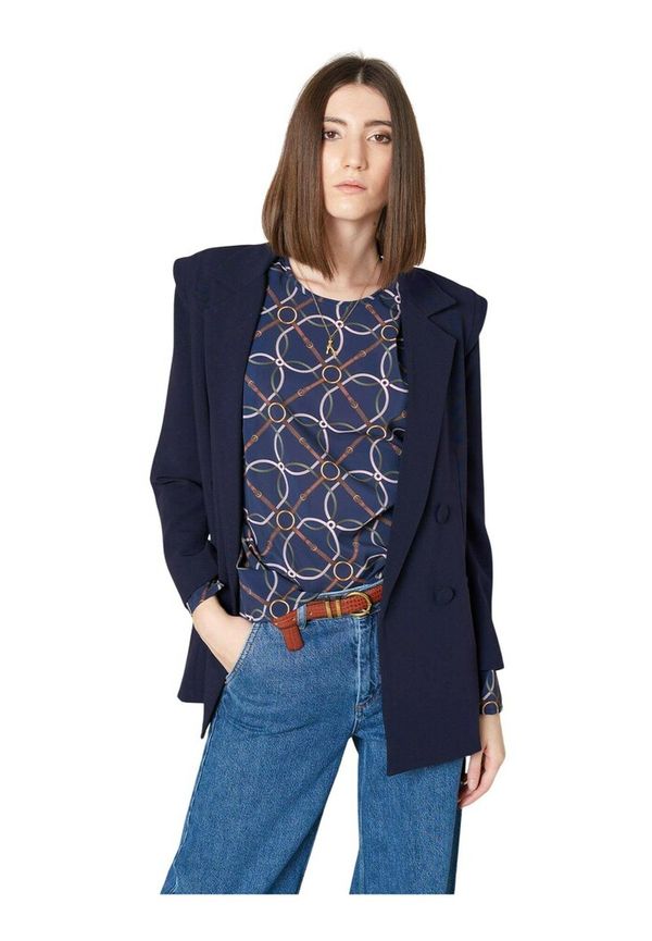 Silvian Heach - Blazer - Blå - Dam - Storlek: S