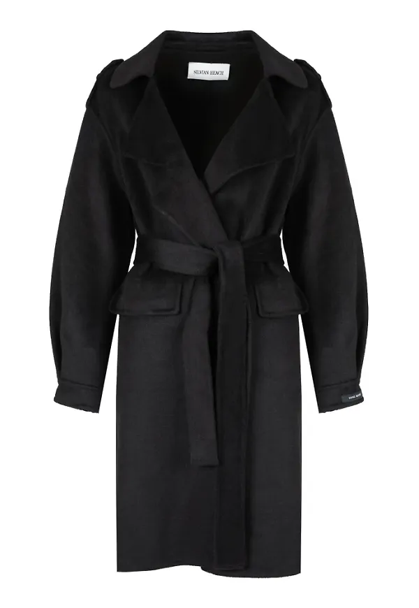 Silvian Heach, Kappa, Dam, M, Klassisk Trenchcoat
