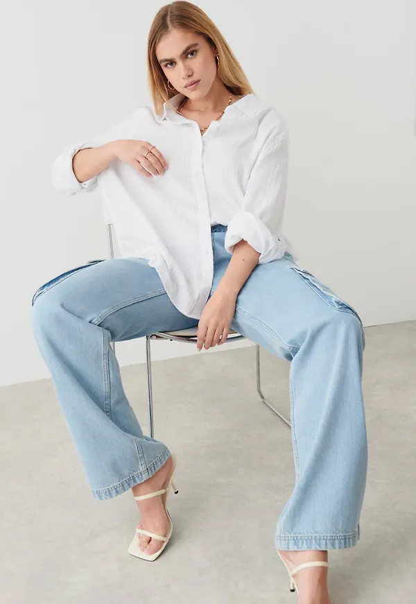 Siriana gauze shirt
