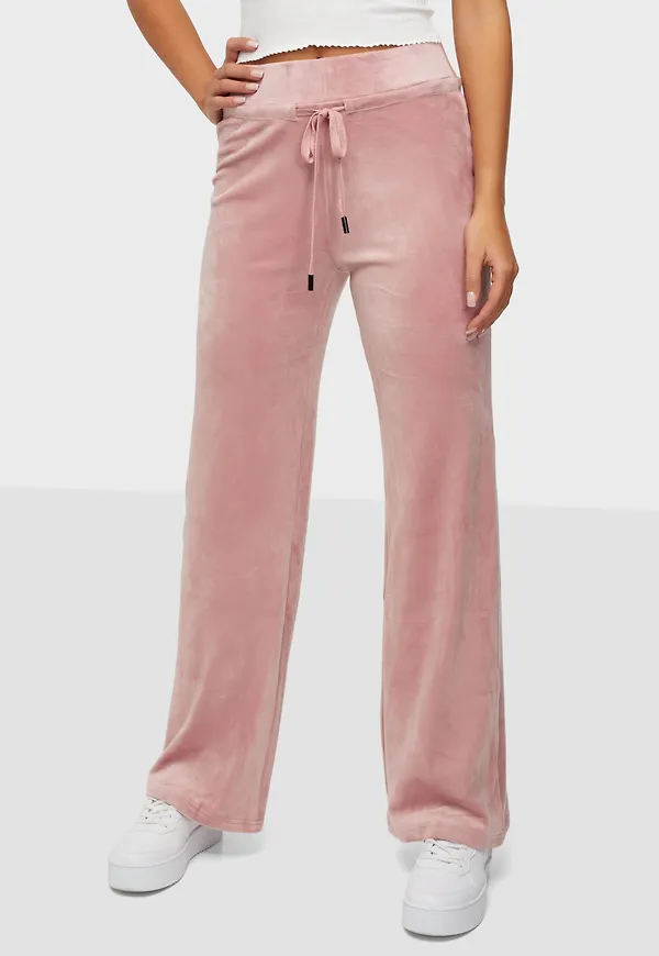 Sisters Point - Mjukisbyxor - Dusty Rose - Vilga Pants - Byxor & Shorts