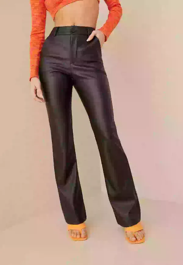 Sisters Point Dinea Pants Skinnbyxor Black