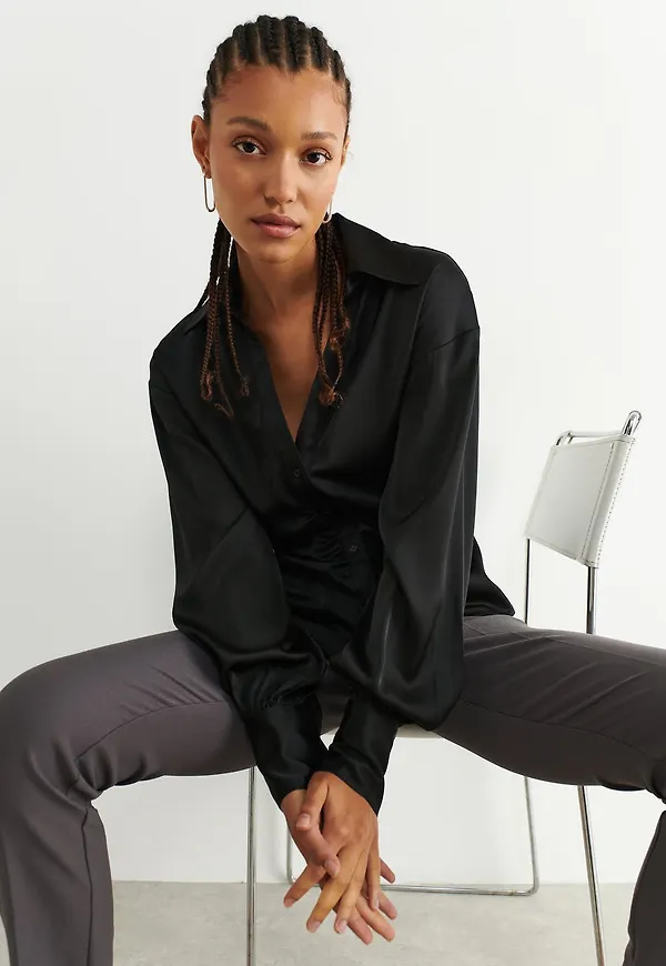 Sivan satin blouse