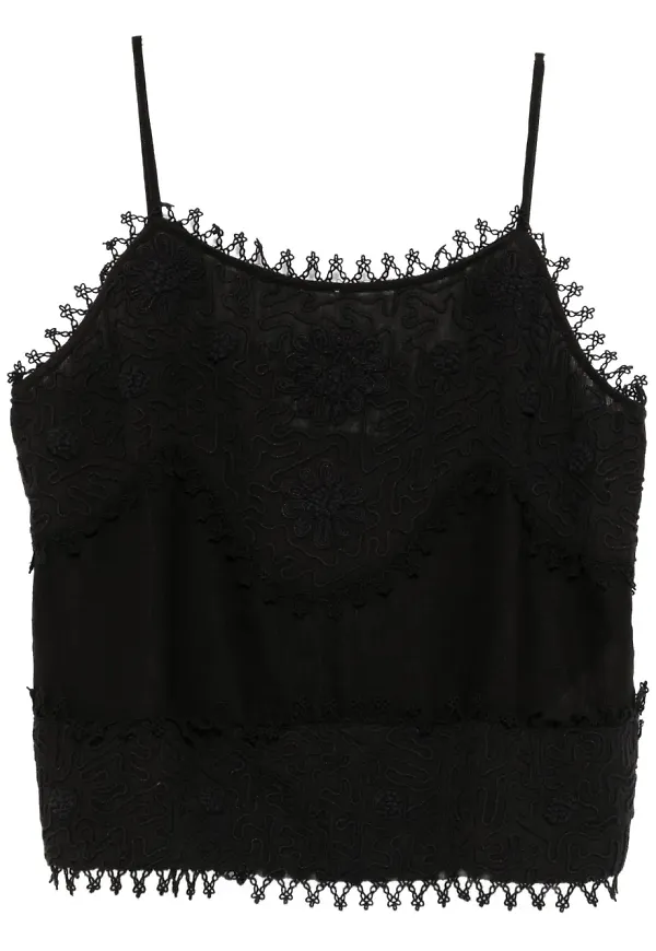 Skall Studio Emmy topp - Svart