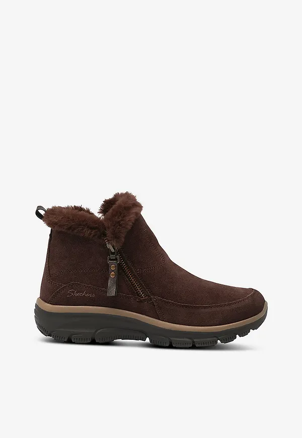 Skechers - Boots Easy Going Cool Zip - Brun