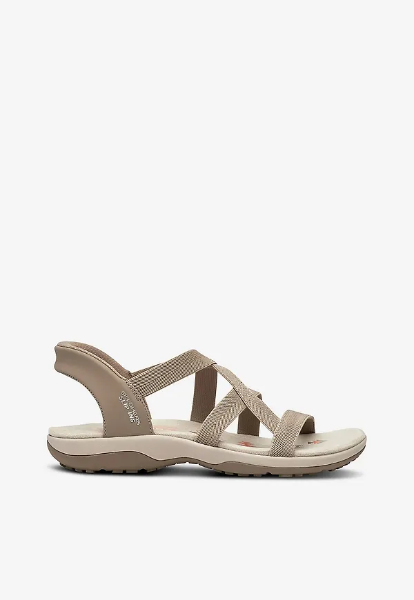 Skechers - Sandaler Reggae Slim Stretch Flex - Beige