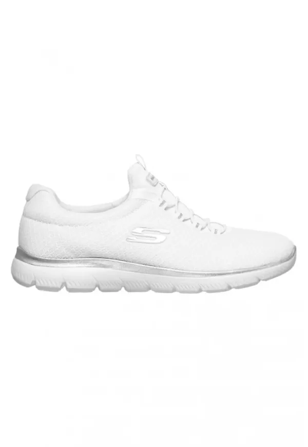 Skechers Sneakers Vit, Dam