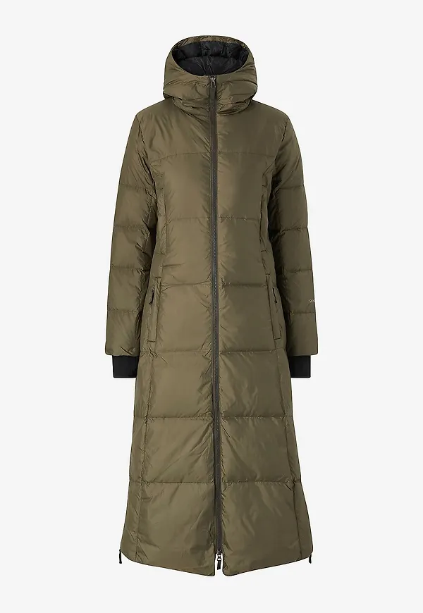 Skhoop - Dunkappa Hella Down Coat - Grön