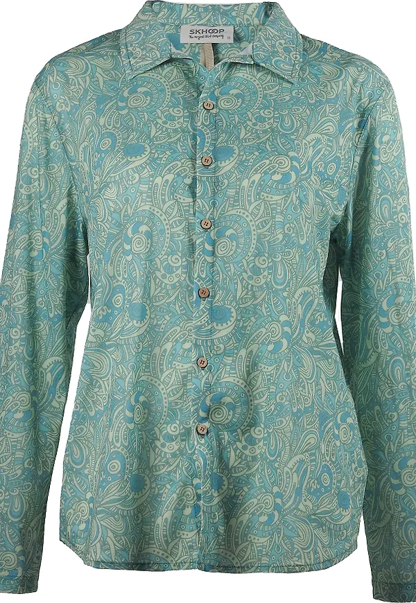 Skhoop Women's Flora Shirt Khaki