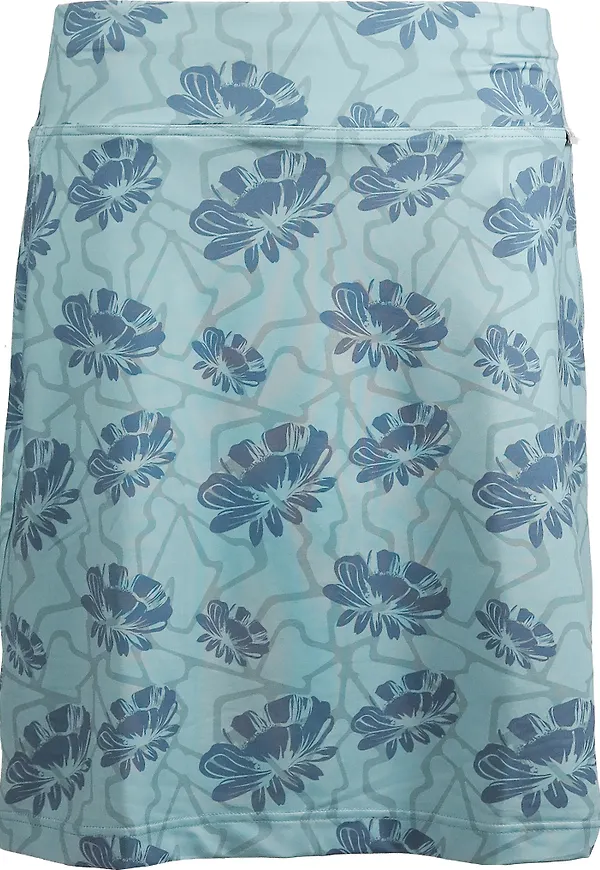 Skhoop Women's Magda Knee Skirt Aquamarine
