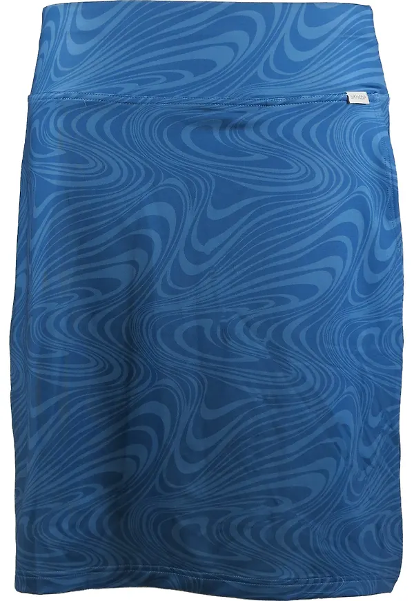 Skhoop Women's Magda Knee Skirt Denim