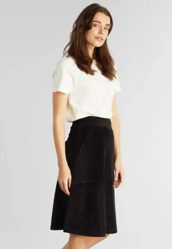 Skirt Haga Corduroy Black