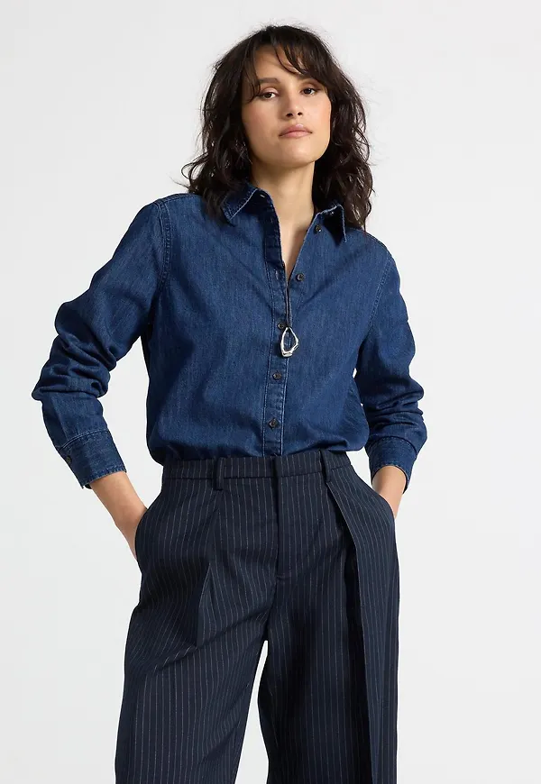 Skjorta i denim