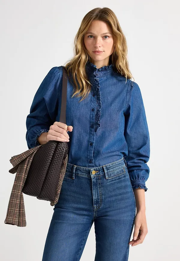 Skjorta i denim