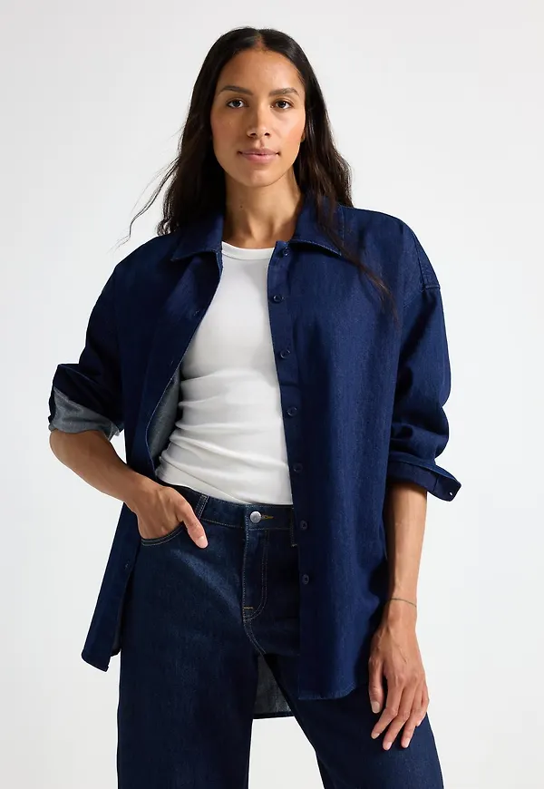 Skjorta i denim