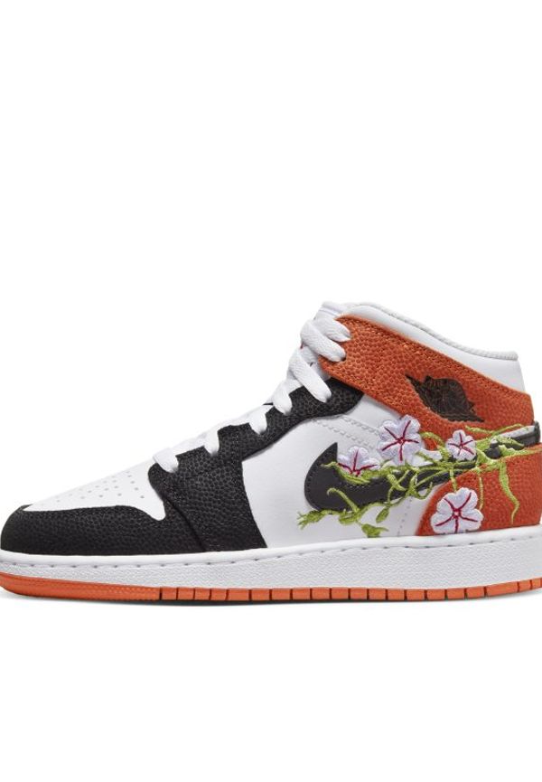 Skor Air Jordan 1 Mid SE för ungdom - Vit