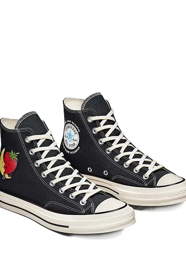 Sky High Farm sneakers i denim - Svart