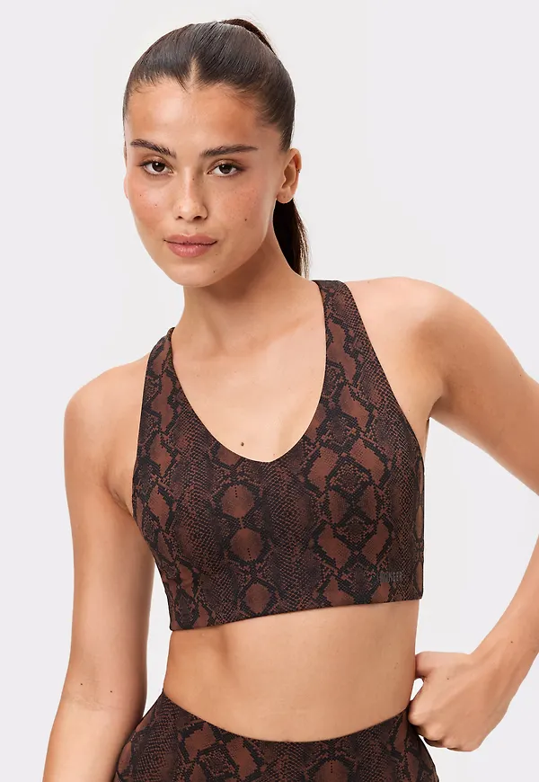Sleek Printed Sport-bh