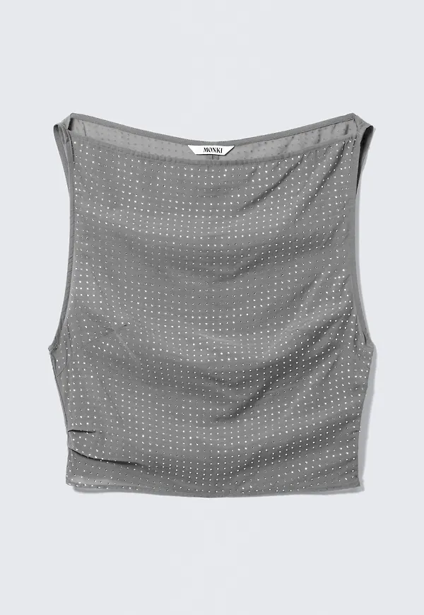 Sleeveless Sequin Top
