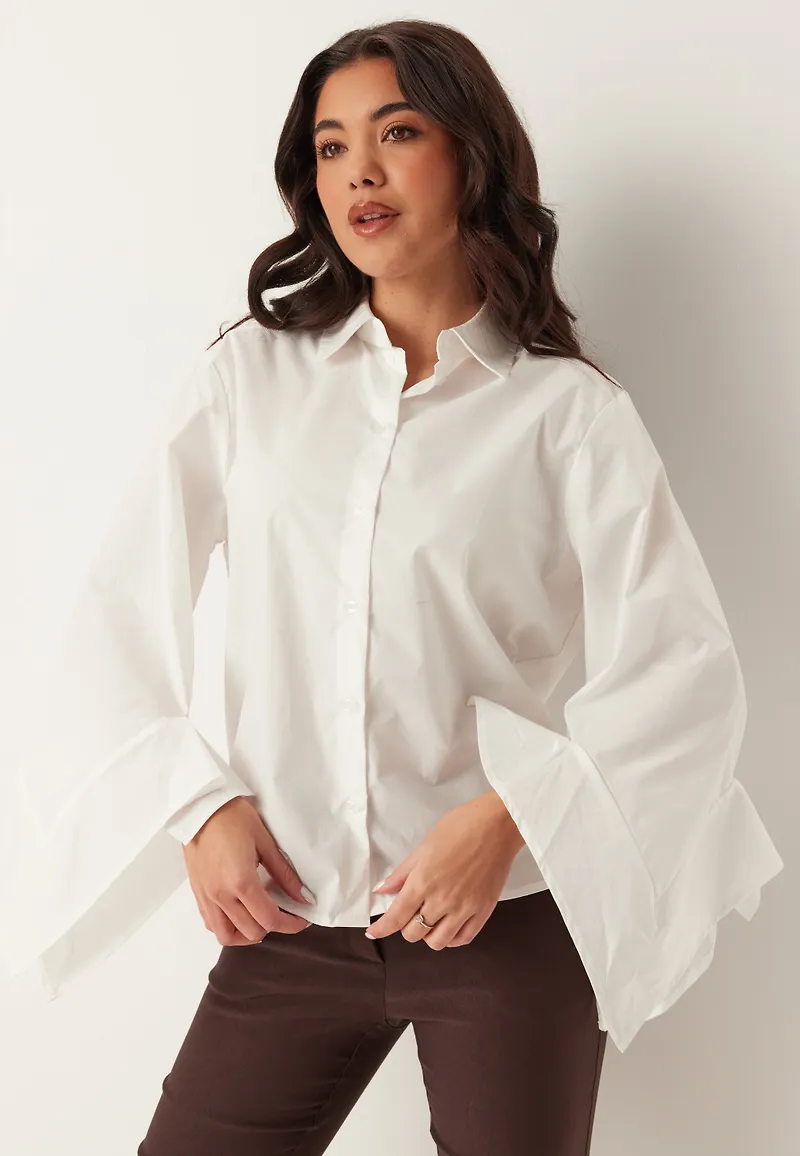 Slfdelia Relaxed Flounce Shirt