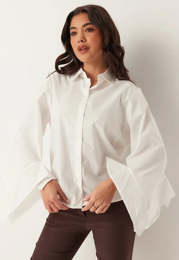 Slfdelia Relaxed Flounce Shirt