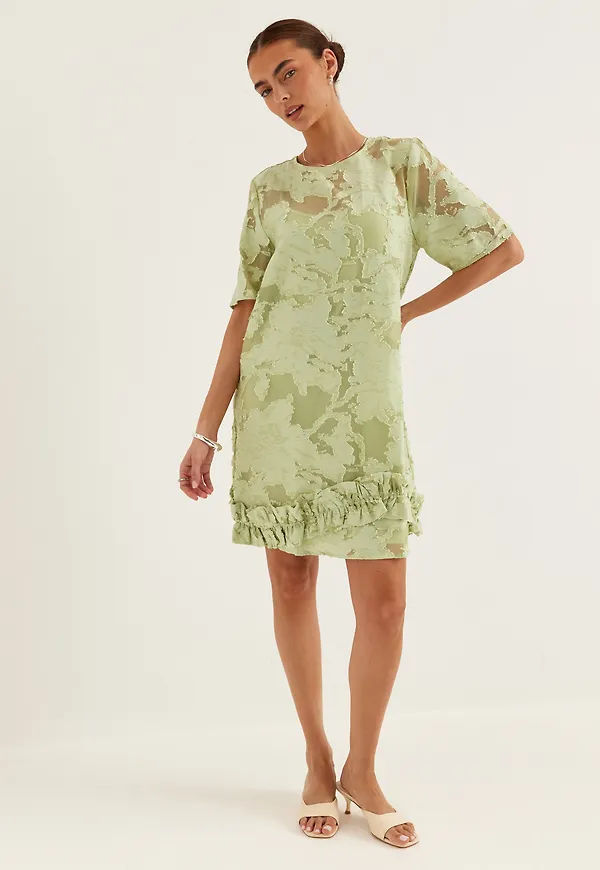 Slflina Relaxed 2/4 SHORT DRESS – Bubbleroom