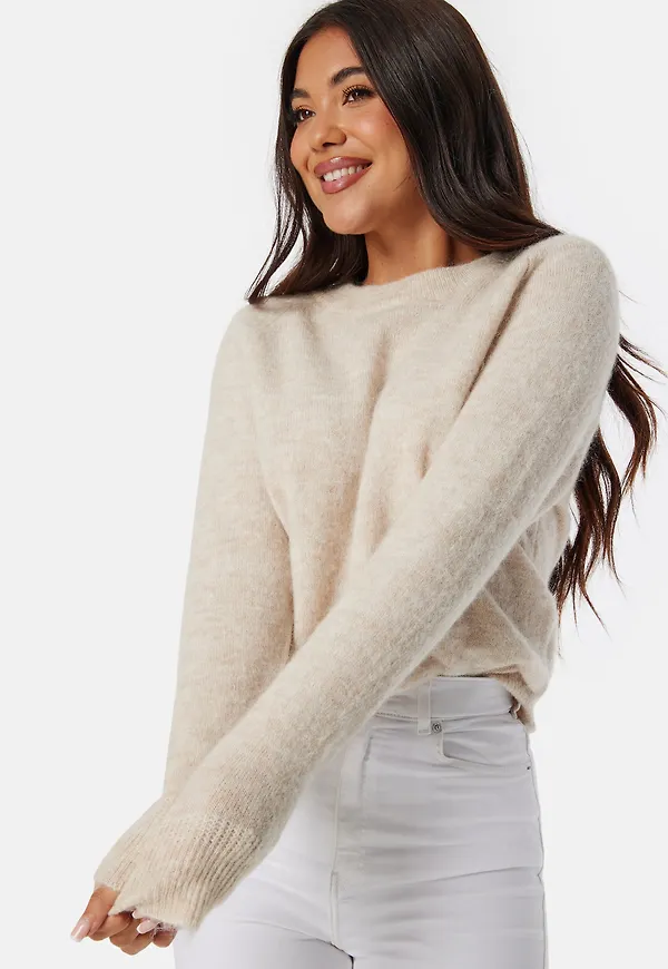 Slflulu LS Knit O-Neck