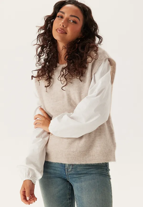 Slflulu Sl Knit Vest