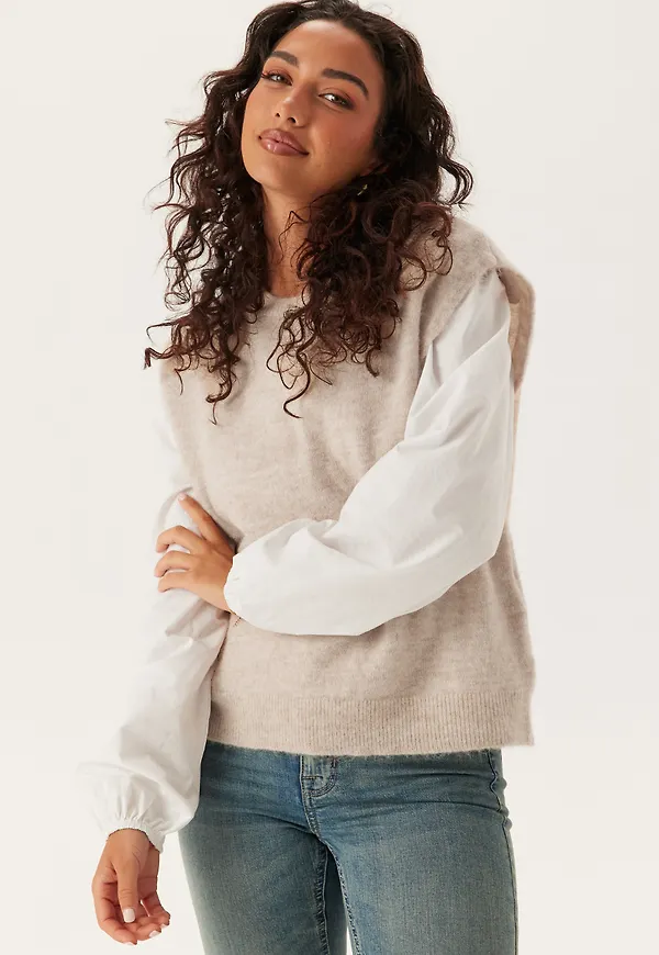 Slflulu Sl Knit Vest
