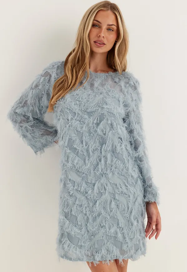 Slfmyline Relaxed Ls Boat Neck Dress – Bubbleroom