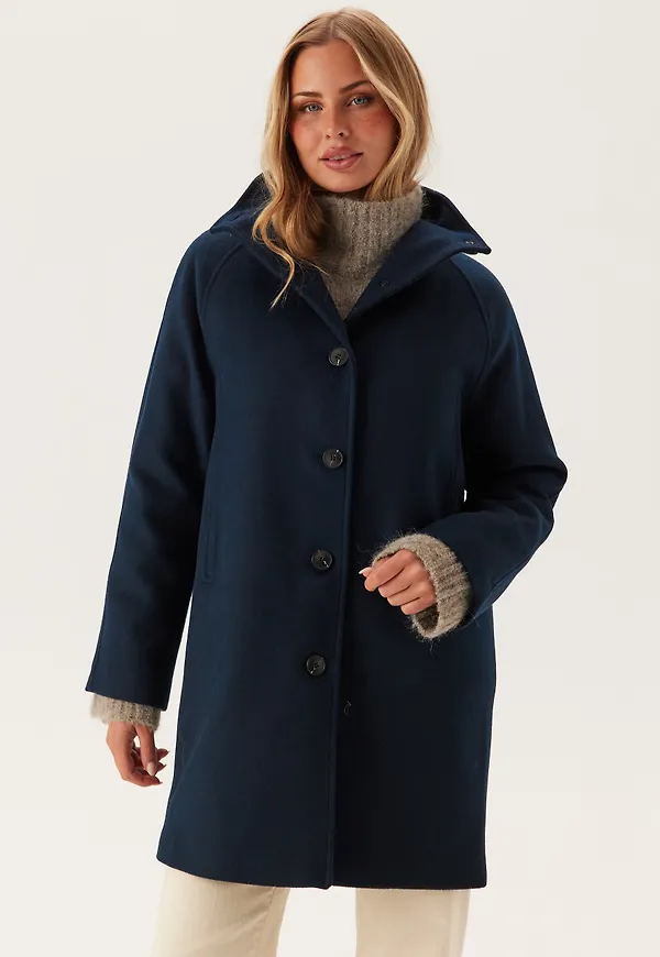 Slfvinni Wool Blend Coat
