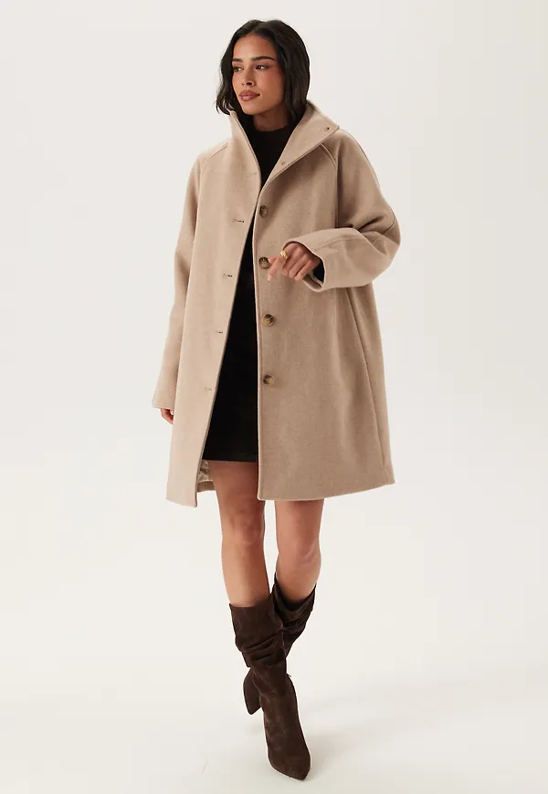 Slfvinni Wool Blend Coat
