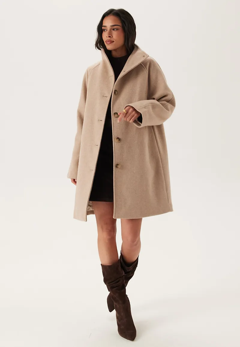 Slfvinni Wool Blend Coat