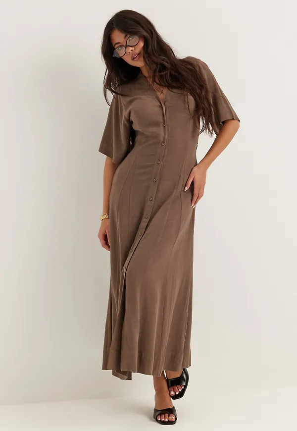 Slfviva Regular Linen Blend Dress