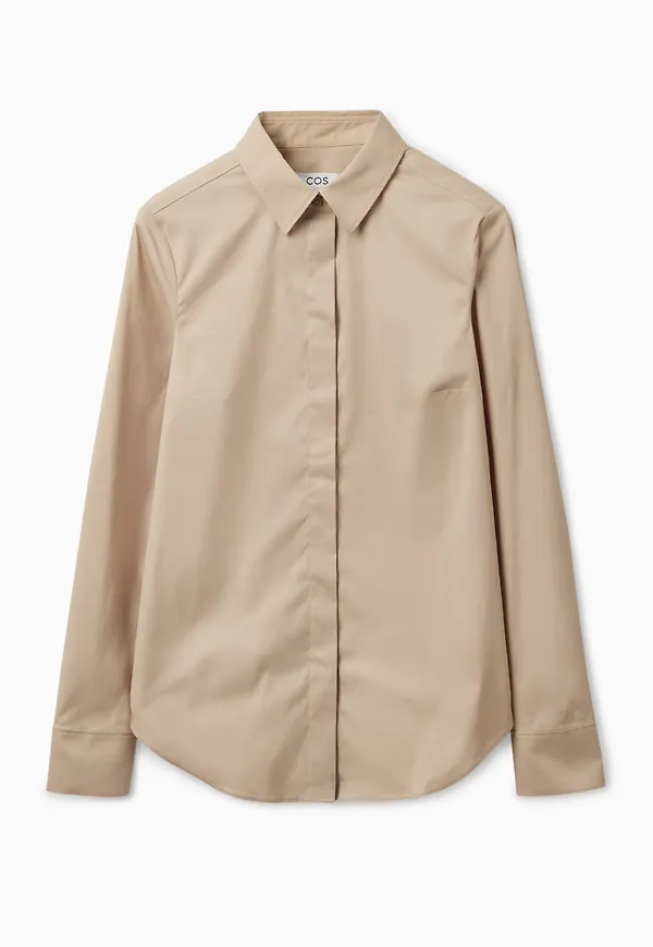 SLIM-FIT COTTON SHIRT