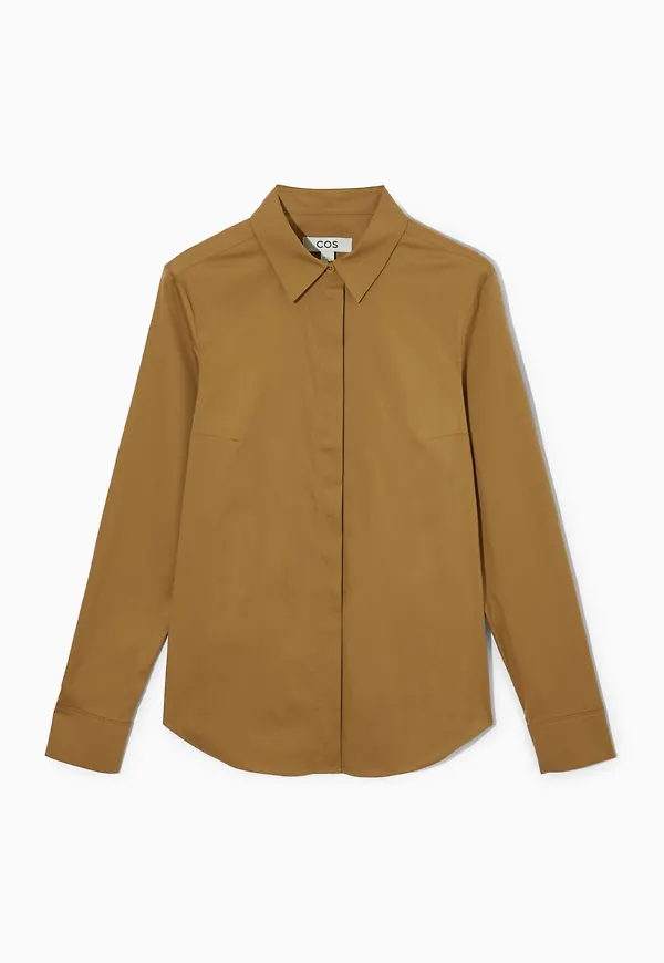 SLIM-FIT COTTON SHIRT