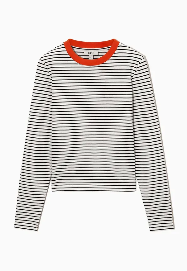 SLIM-FIT HEAVYWEIGHT LONG-SLEEVE T-SHIRT