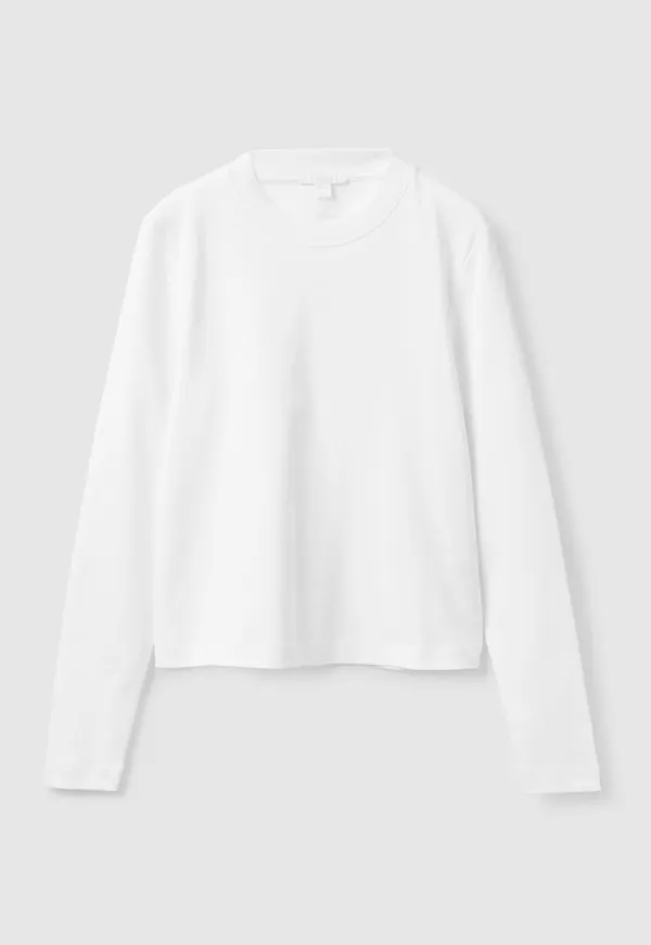 SLIM-FIT HEAVYWEIGHT LONG-SLEEVED T-SHIRT