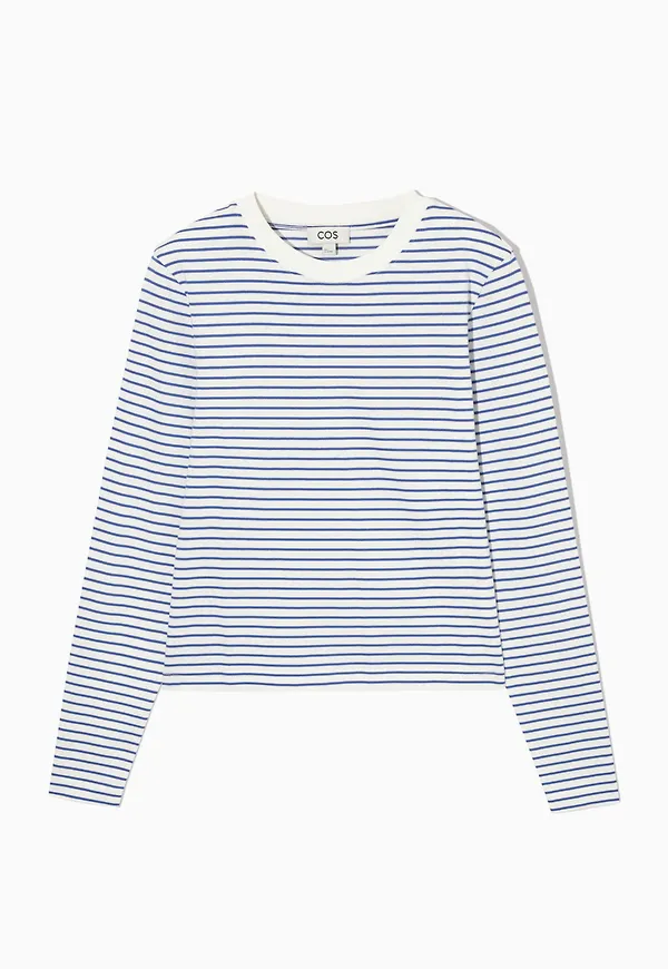 SLIM-FIT HEAVYWEIGHT LONG-SLEEVE T-SHIRT