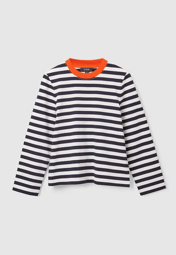 SLIM-FIT HEAVYWEIGHT LONG-SLEEVED T-SHIRT