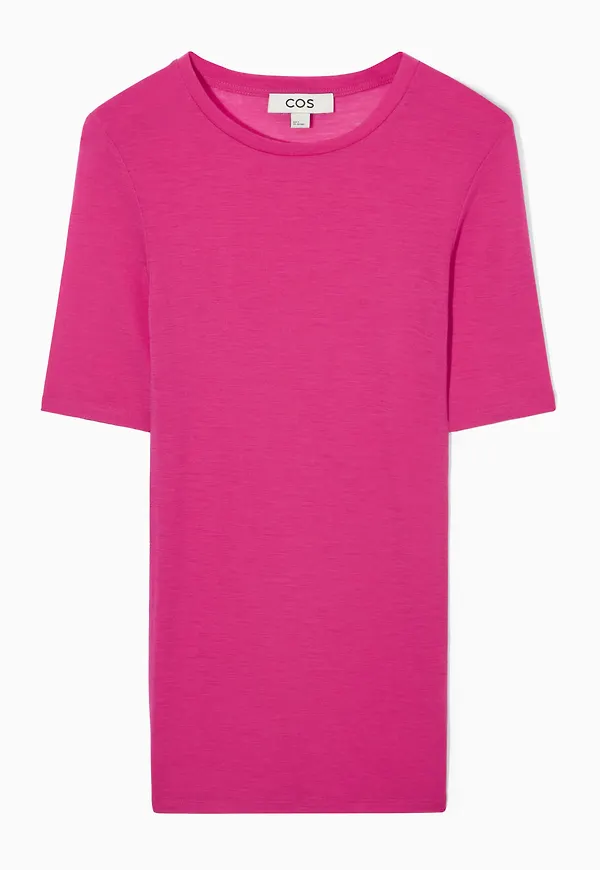 SLIM-FIT WOOL T-SHIRT