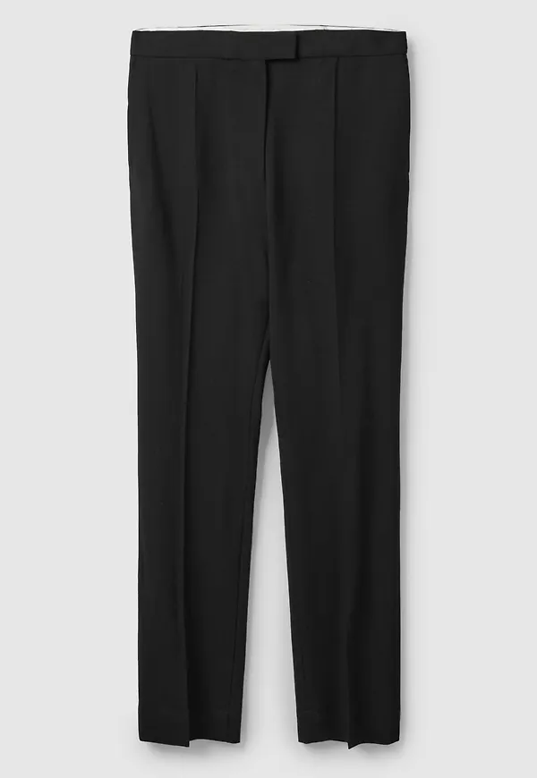 SLIM-FIT WOOL TROUSERS
