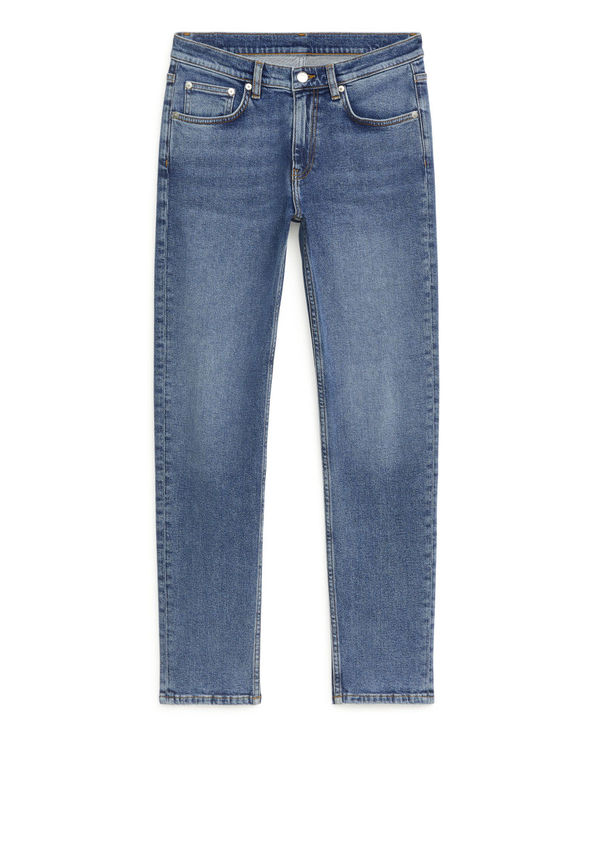 SLIM CROPPED Stretch Jeans - Blue