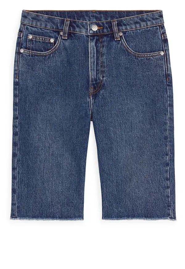 SLIM Denim Shorts - Blue