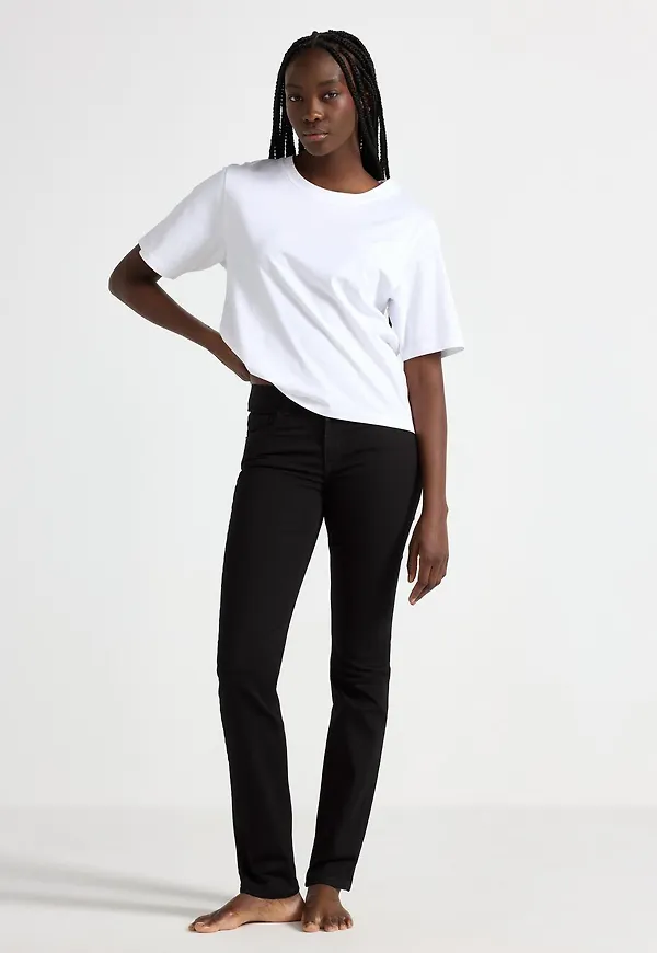 SLIM Ellen stretch jeans med medelhög midja