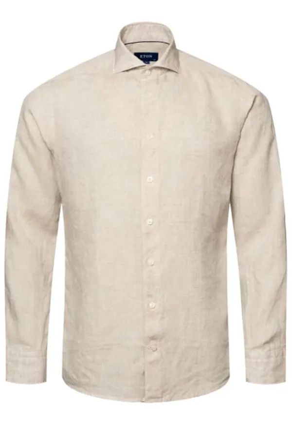 Slim Fit Linneskjorta