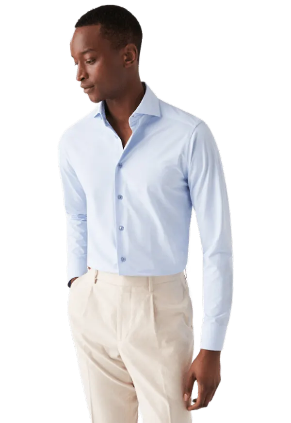 Slim Fit Skjorta I Fyrvägsstretch
