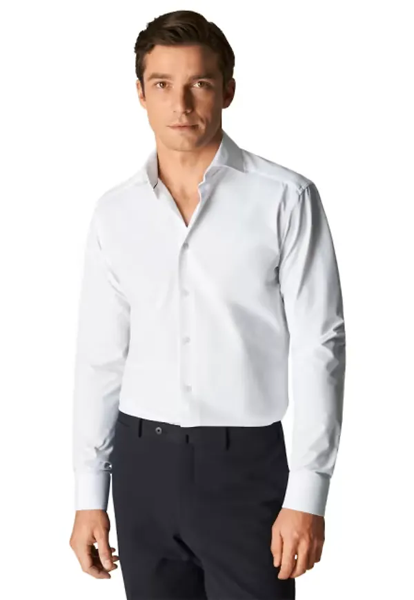 Slim Fit Skjorta I Fyrvägsstretch